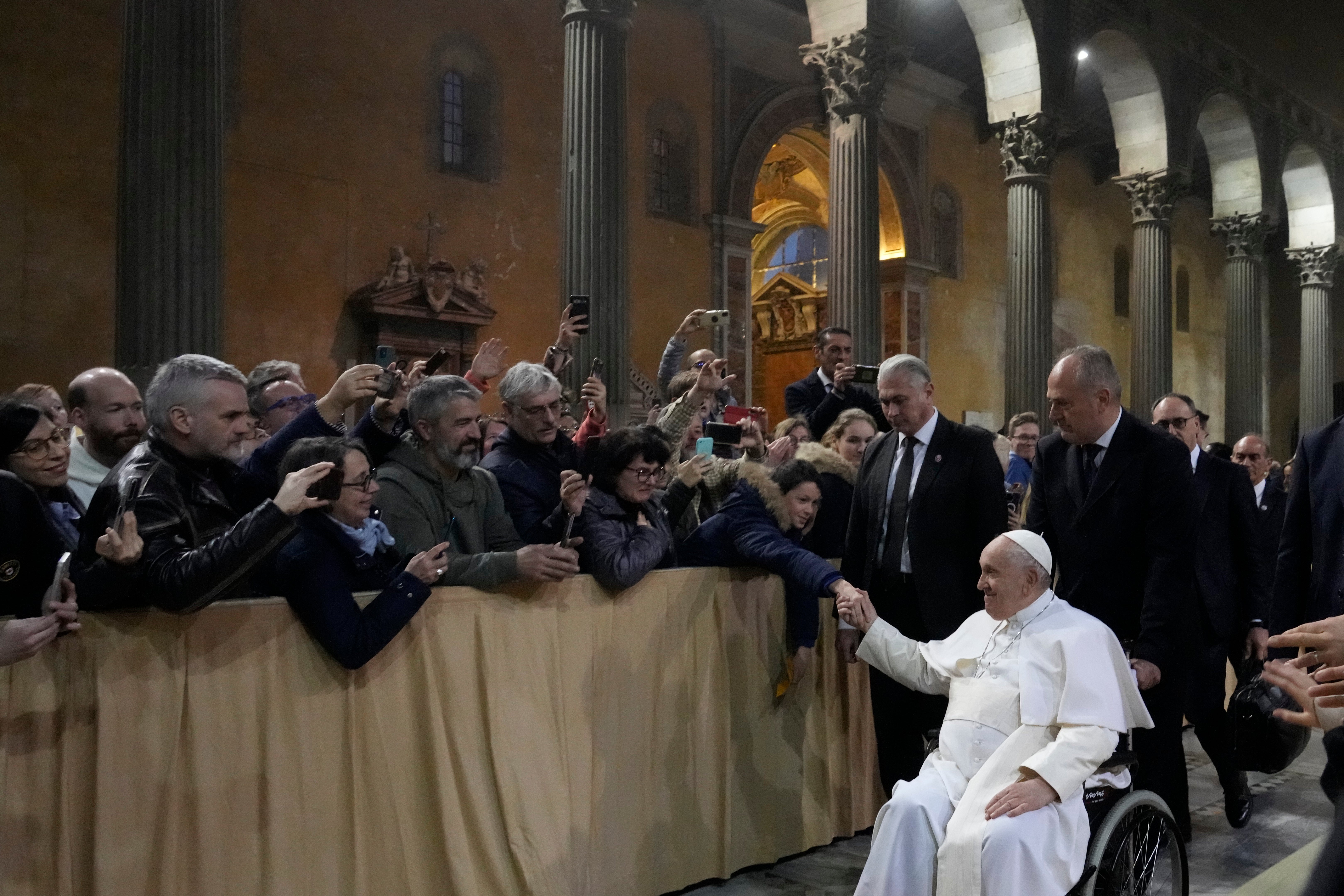 Italy Pope Ash Wednesday