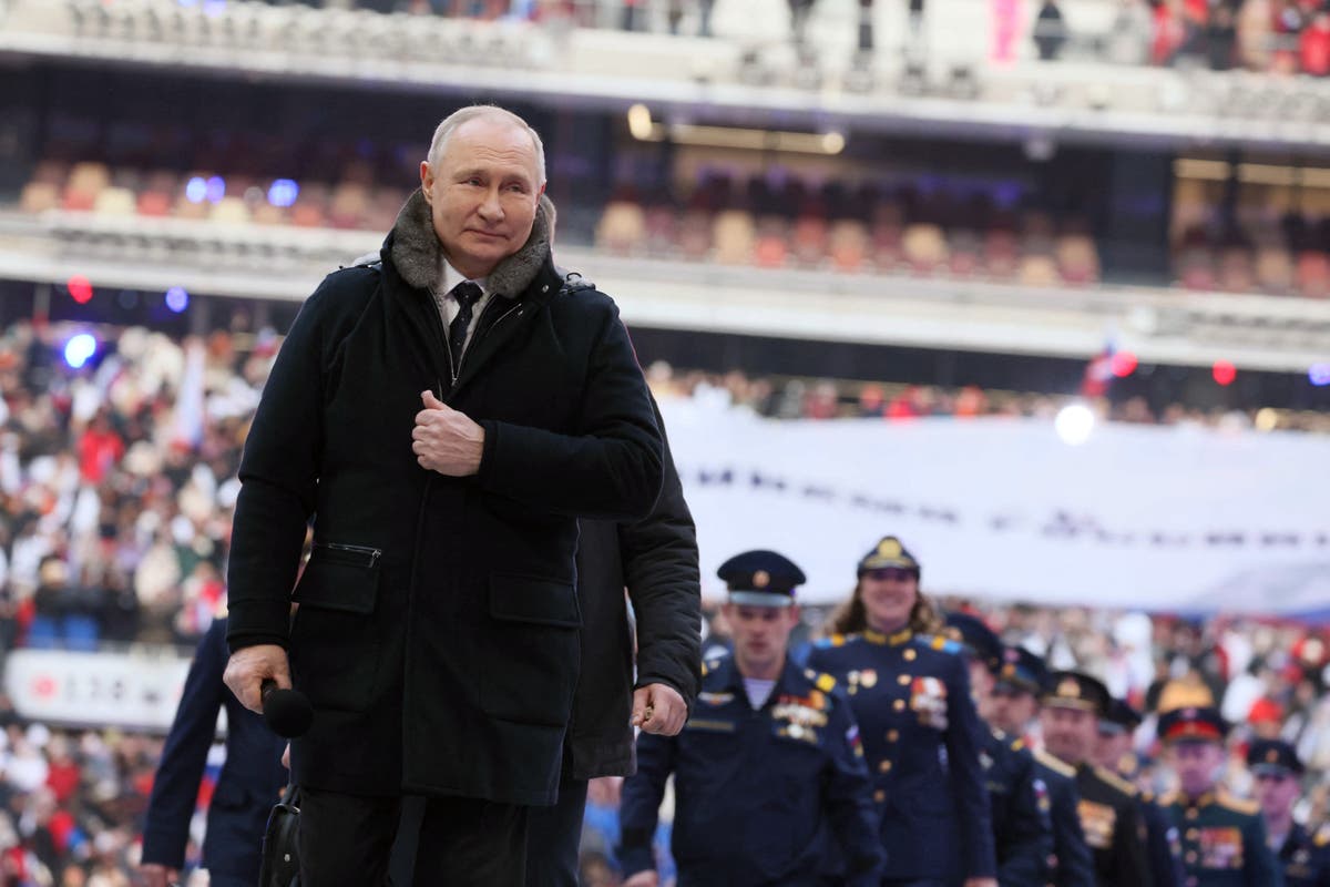 Ukraine latest war news: Putin claims nuclear-armed West wants to ‘liquidate Russia’