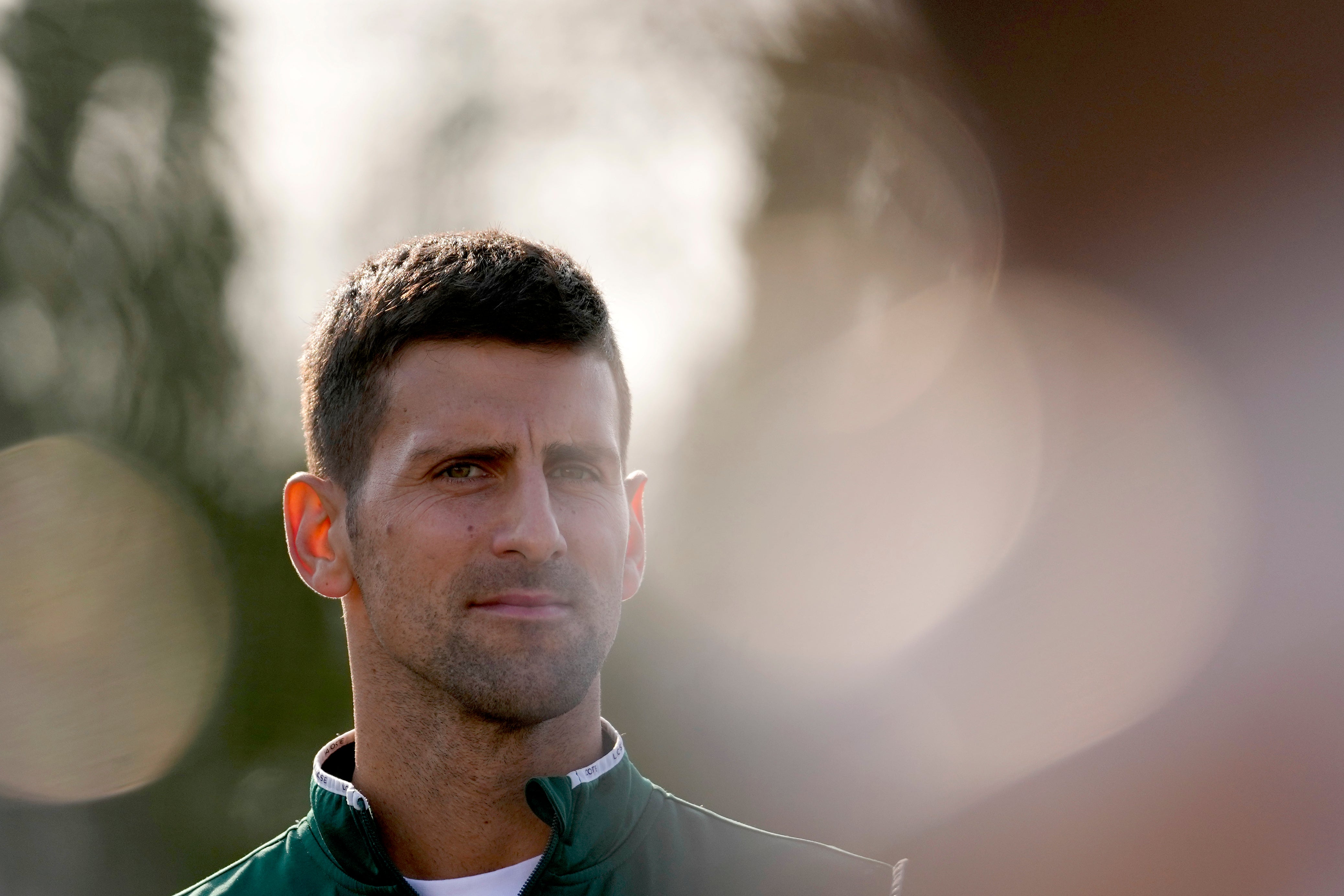 Novak Djokovic is hoping to play over the coming weeks