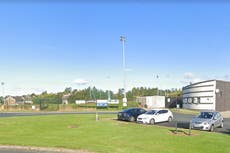 Police officer shot in Northern Ireland after attack in sports complex
