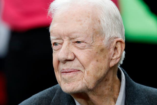 CORRECTION Jimmy Carter Hospice Care