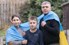 Ukrainian family thanks UK but warns Putin will not stop unless he is defeated