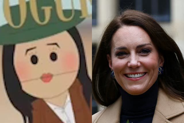 <p>‘Meghan' on South Park, and Kate</p>