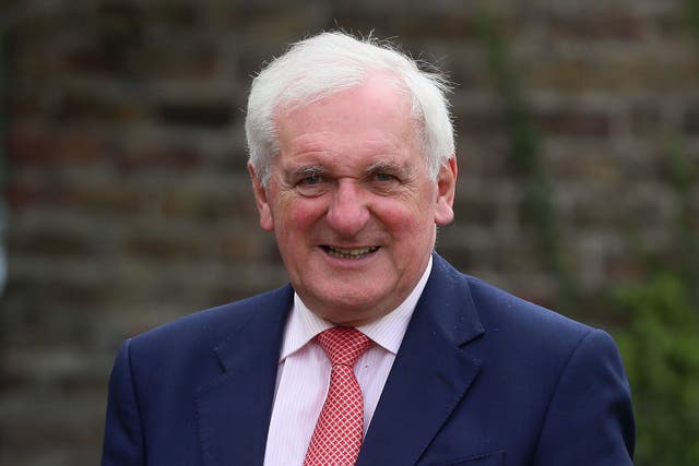 Former taoiseach Bertie Ahern (Brian Lawless/PA)