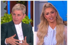 Ellen DeGeneres proves she guessed what Paris Hilton would name her baby one year ago