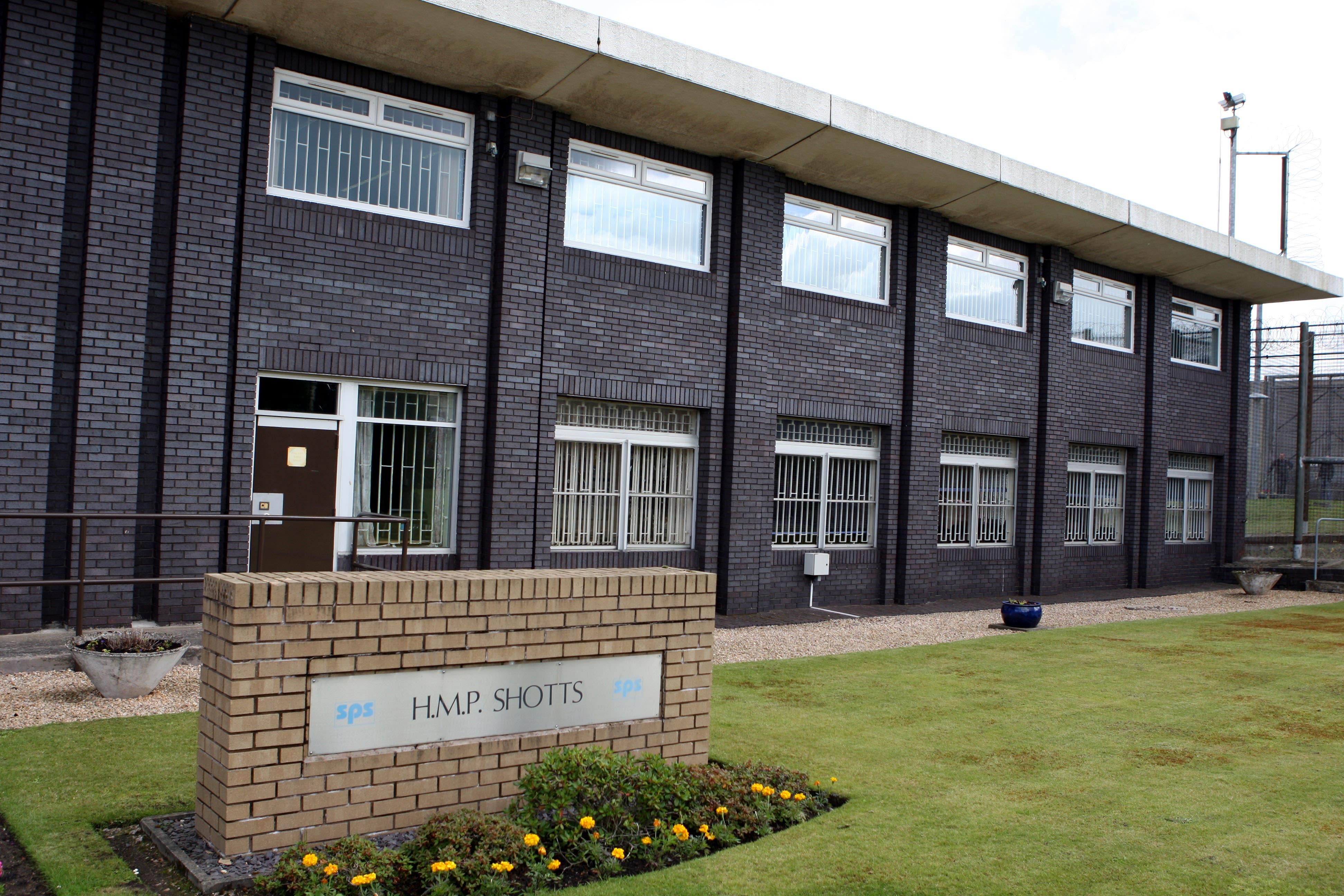 The incident occurred at HMP Shotts in 2019 (Andrew Milligan/PA)