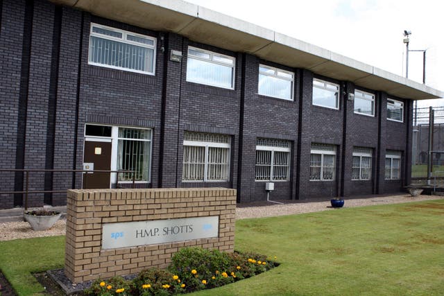 The prison officer smuggled drugs into HMP Shotts (Andrew Milligan/PA)