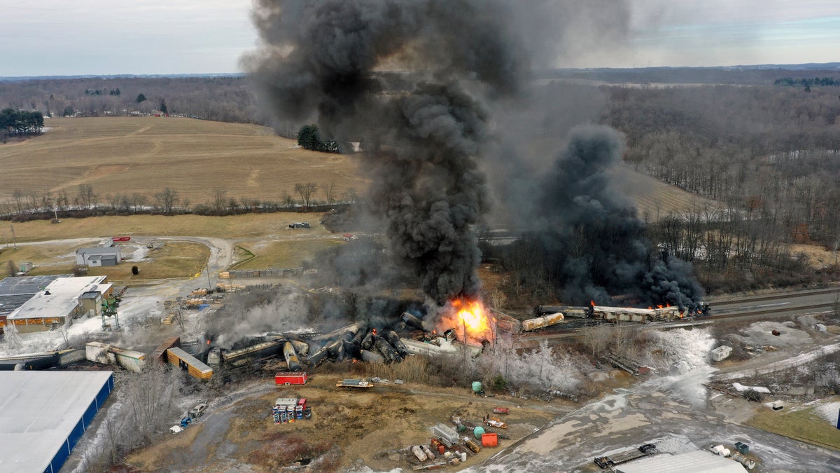 EPA orders ‘pause’ of derailment contaminated waste removal