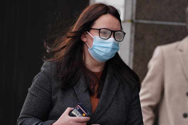 Natalie McGarry has had her appeal against her embezzlement conviction rejected (Andrew Milligan/PA)