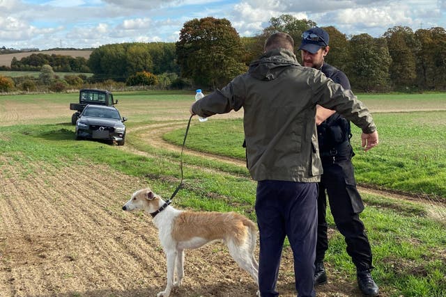 Prosecutors have used new powers to ban two poachers from keeping dogs (Essex Police/ PA)