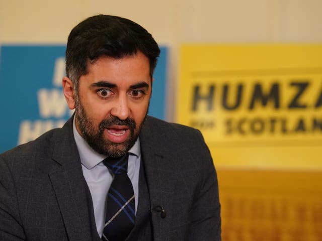 <p>SNP leadership candidate Humza Yousaf</p>