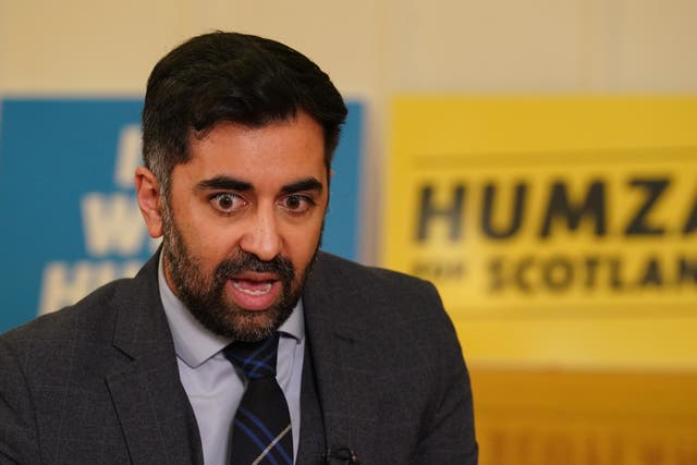<p>SNP leadership candidate Humza Yousaf</p>