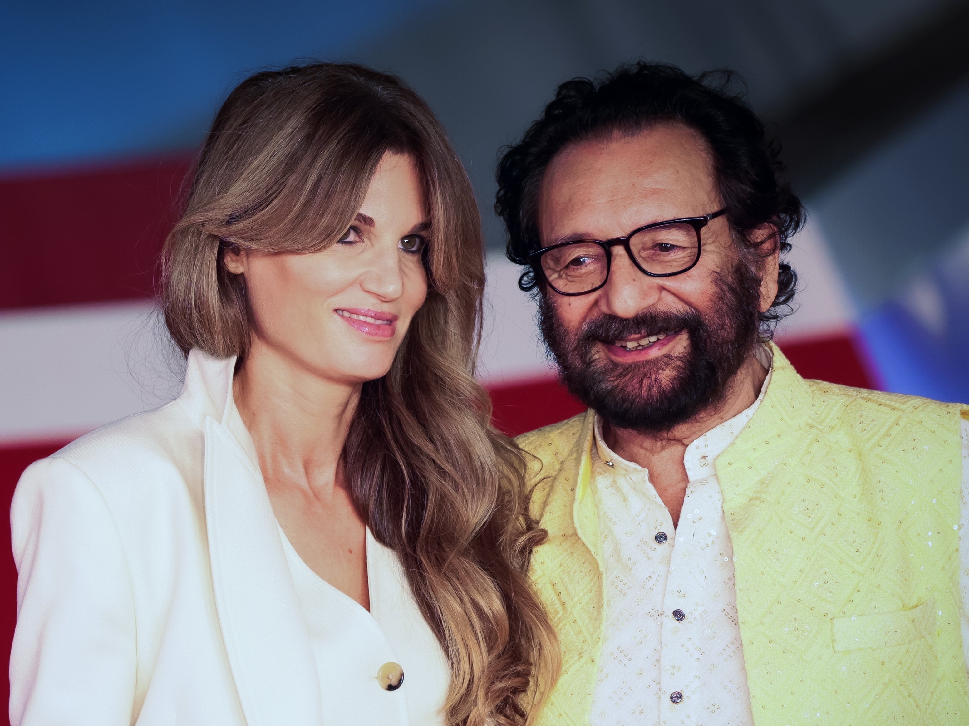 Jemima Khan with ‘What’s Love Got to Do with It?’ director Shekhar Kapur