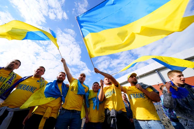 The Ukrainian Premier League will resume on Monday (Jane Barlow/PA