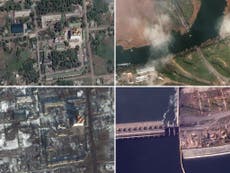 The before and after images that show the true extent of the devastation of Russia’s invasion of Ukraine