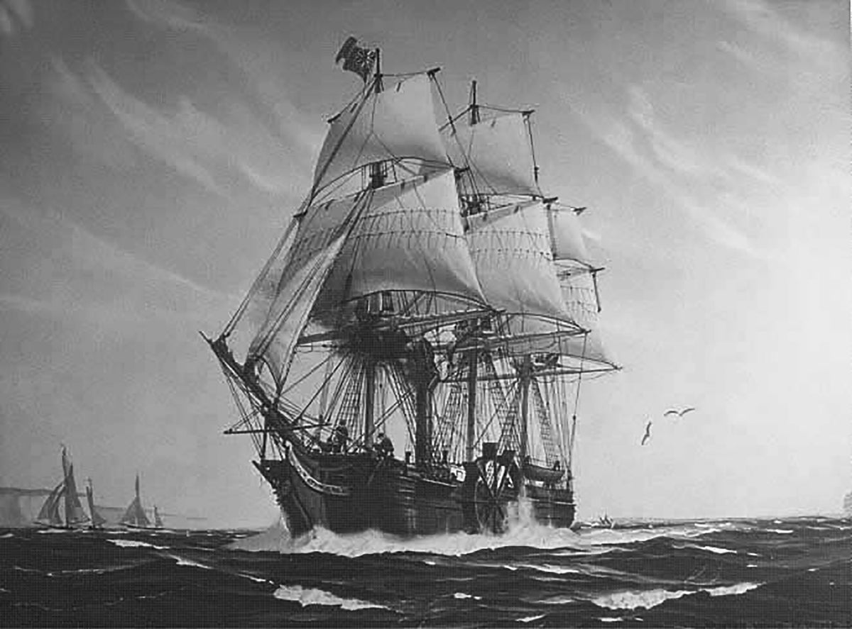 New York sahiline vuran tekne enkazı, 1821'deki ünlü SS Savannah batığına ait olabilir.