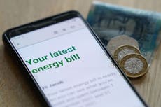 Energy bills set to eat up 10% of average salary as government support ebbs
