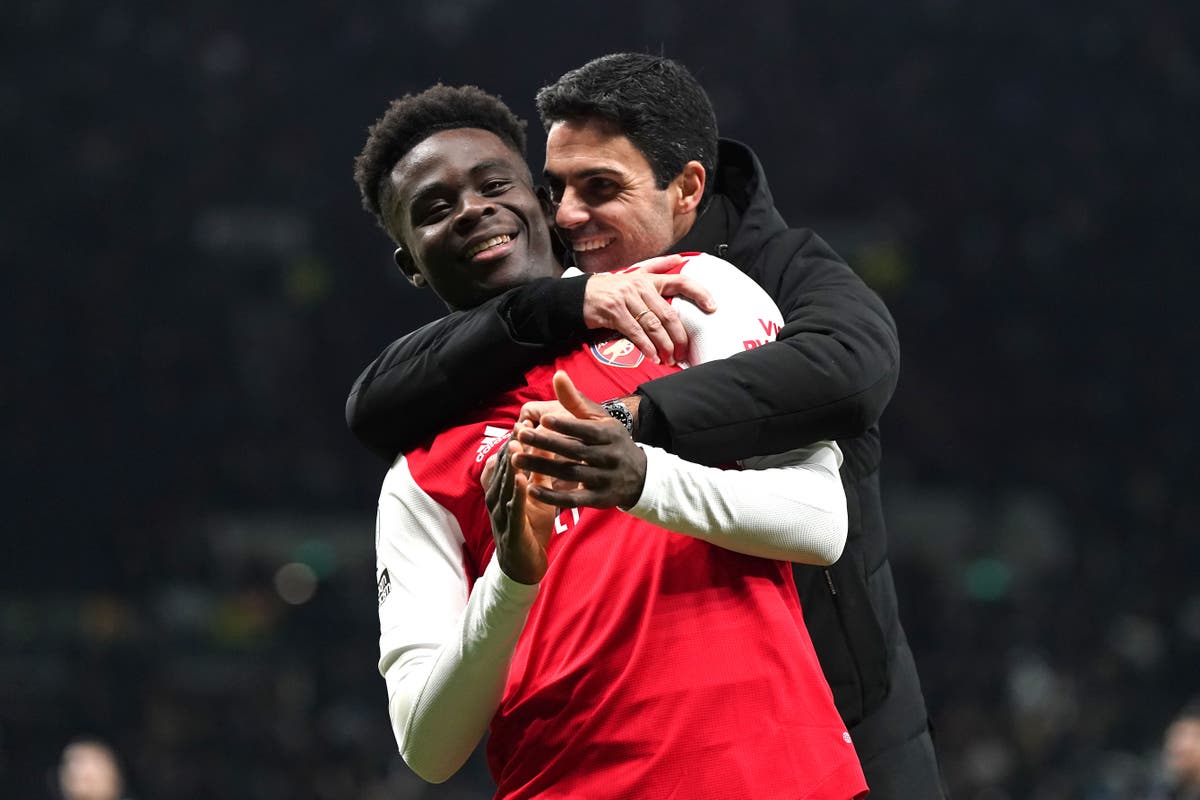 Bukayo Saka used to getting &lsquo;kicked and fouled&rsquo;, says Arsenal boss Mikel Arteta