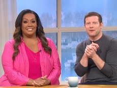 Alison Hammond and Dermot O’Leary to host This Morning on Monday after Phillip Schofield departure