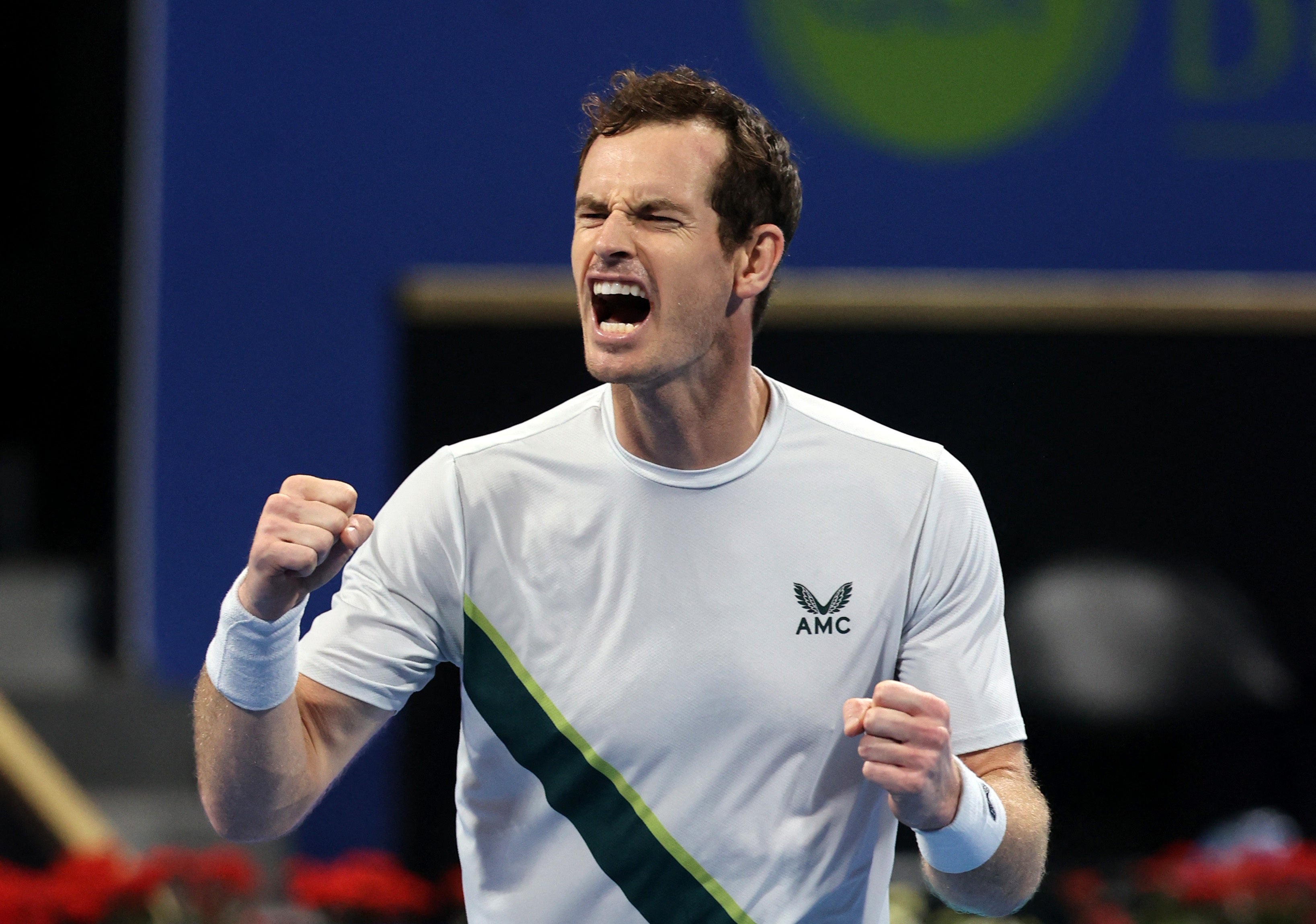 <p>Andy Murray has now saved eight match points this week  </p>