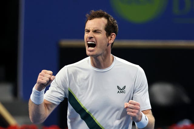 <p>Andy Murray has now saved eight match points this week  </p>