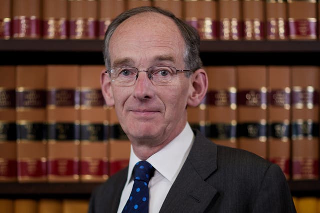 Parliament must decide whether psychologists asked to give expert evidence in family court cases should be subjected to a ‘tighter’ regulatory regime, Sir Andrew McFarlane said (PA)