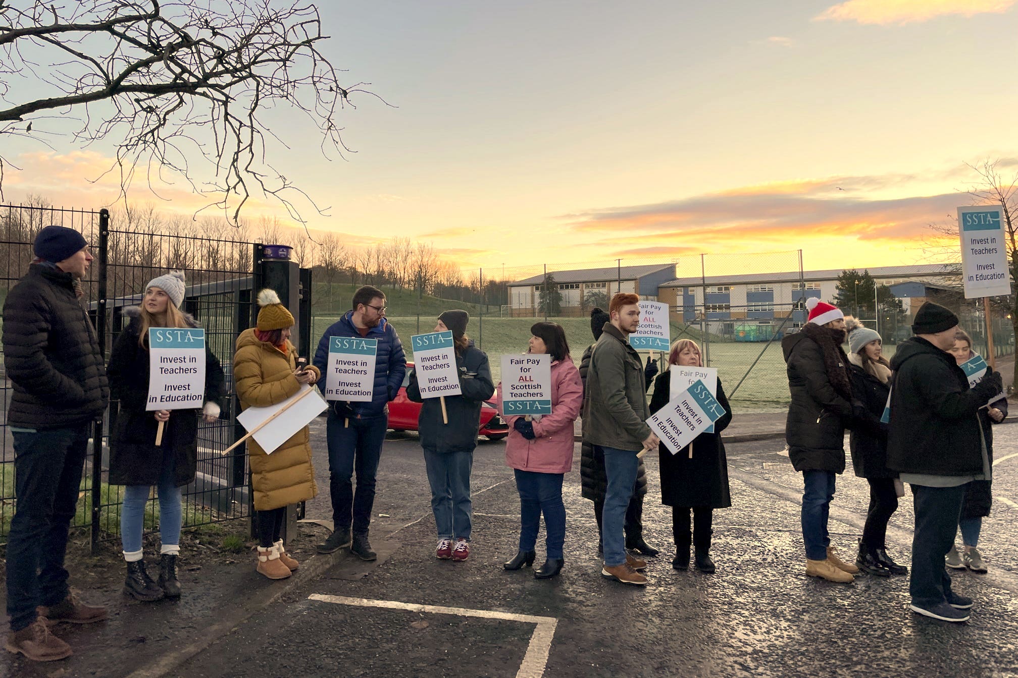 The SSTA has voted to defer strike action due to members showing support for a new pay deal (Lucinda Cameron/PA)