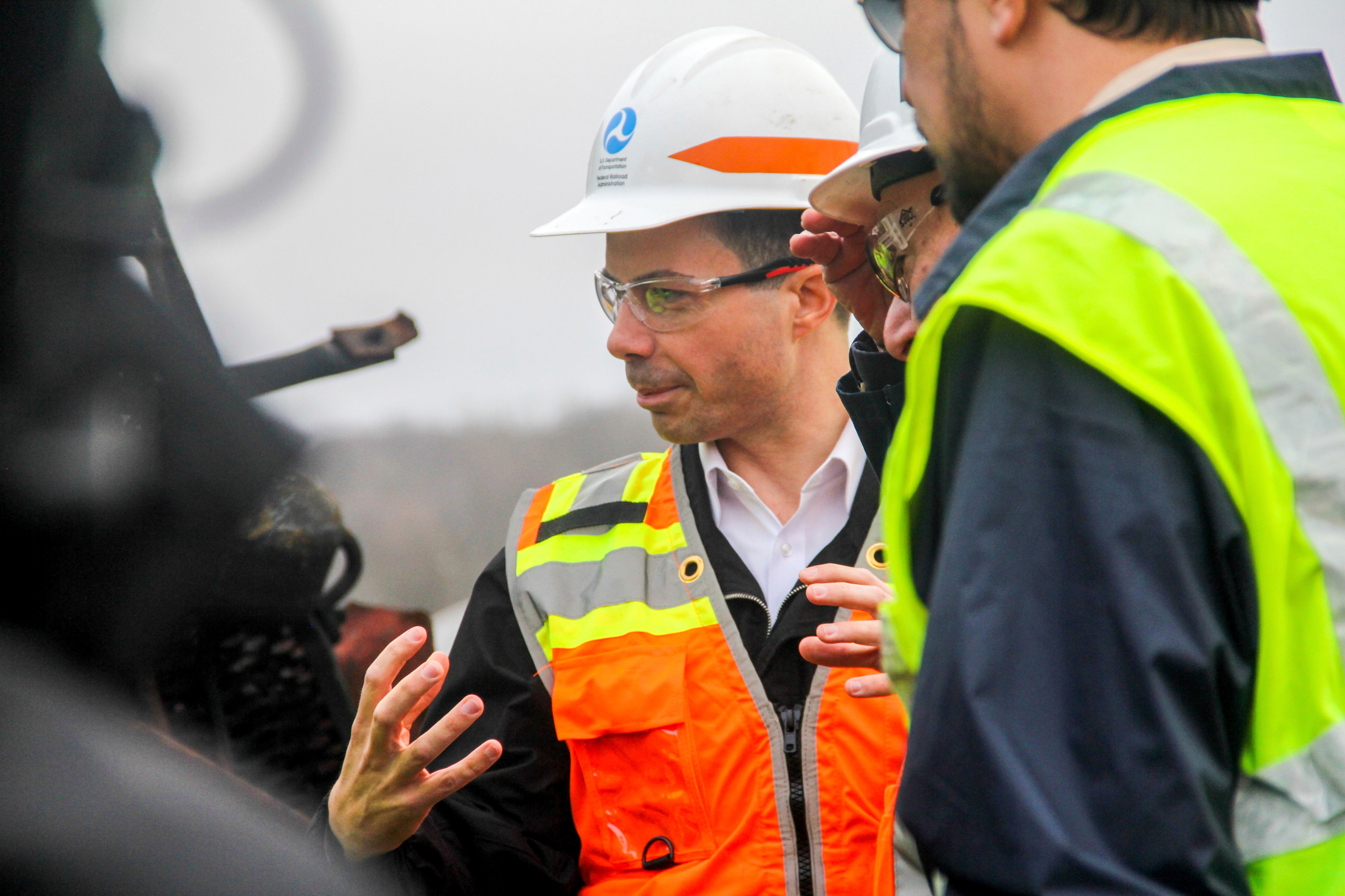Pete Buttigieg admitted that he had waited too long to visit the East Palestine derailment site