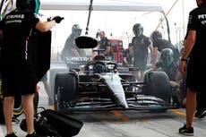 F1 testing LIVE: Schedule, lap times and live stream as George Russell goes quickest