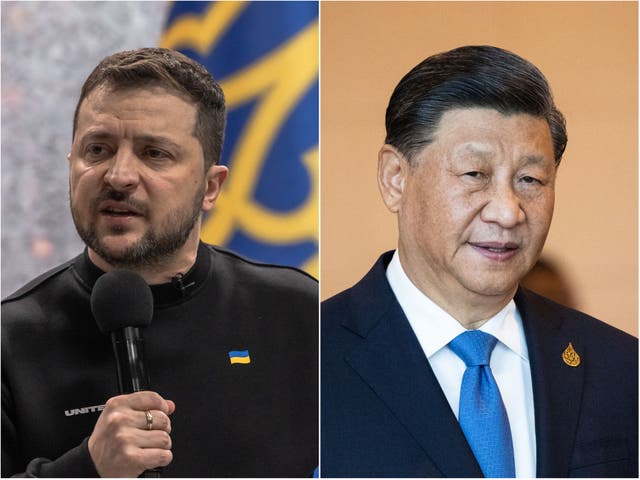 <p>Zelensky  says Beijing's peace plan signalled that China was involved in the search for peace </p>
