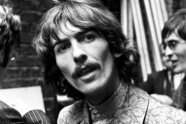 George Harrison at the EMI Studios in 1967 (PA)