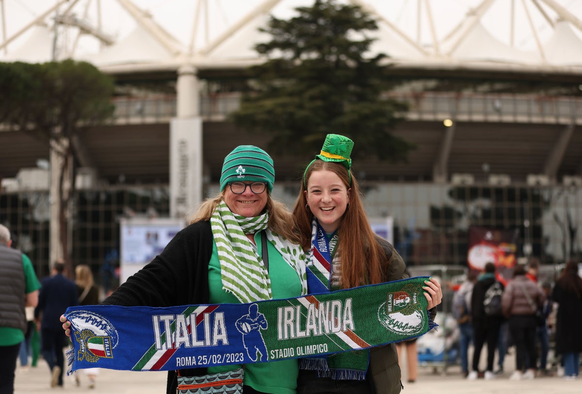 Italy v Ireland LIVE rugby: Six Nations build-up and updates from Rome