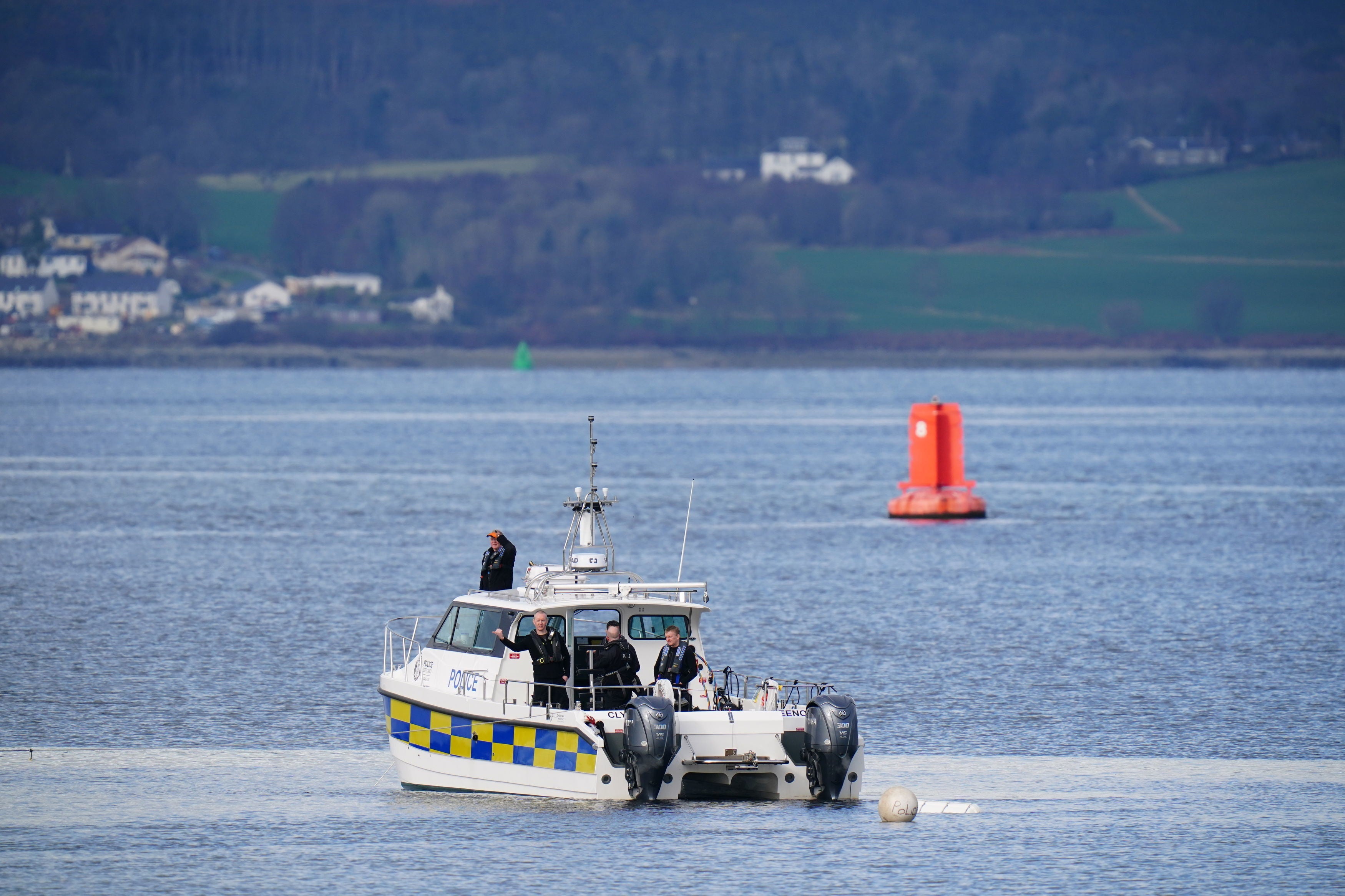 Two people were understood to have been on the boat when it capsized