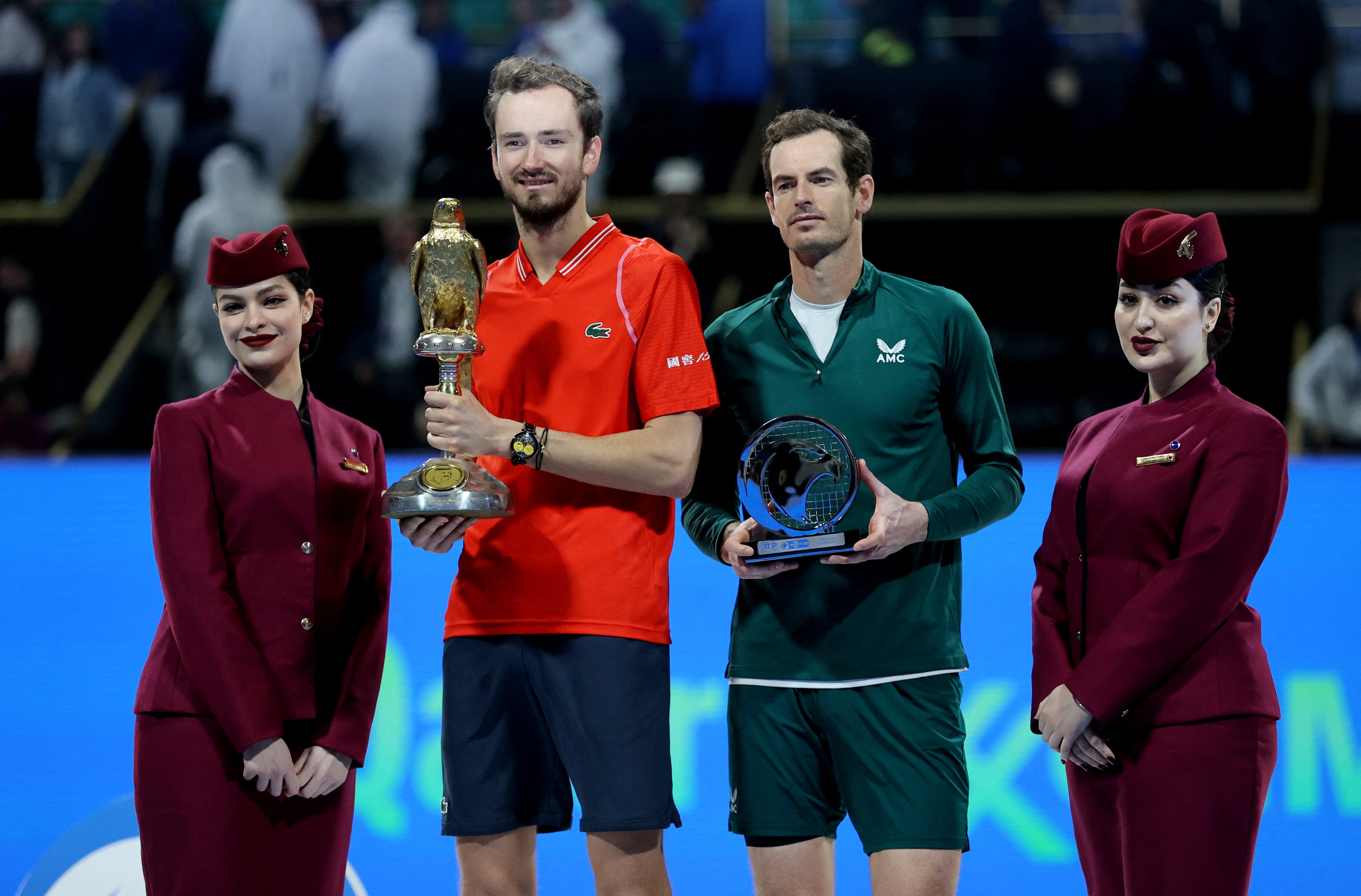 Medvedev vence Murray e é campeão do torneio de Doha