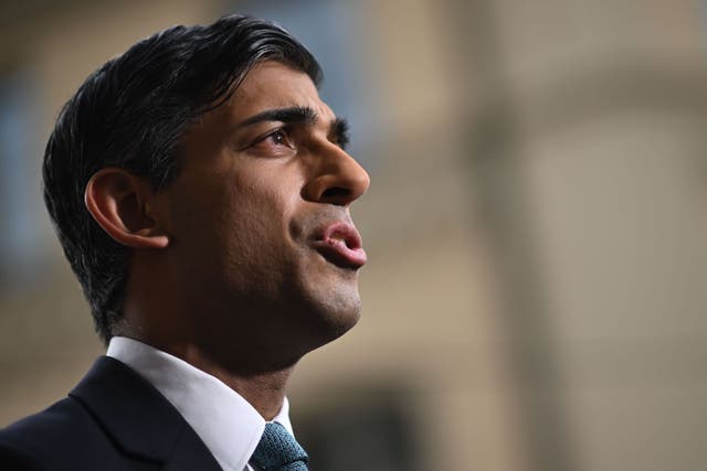 Prime Minister Rishi Sunak said a deal on the Northern Ireland Protocol has not yet been reached (Ben Stansall/PA)