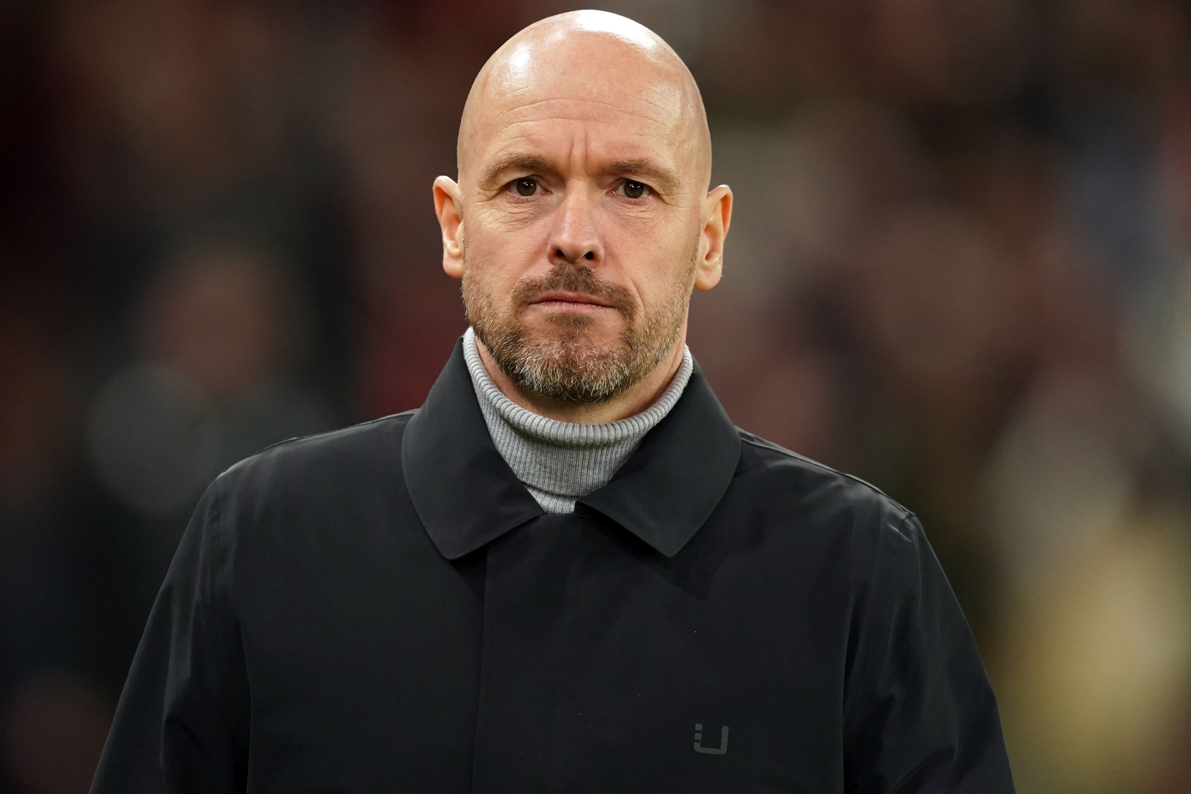 Erik ten Hag has urged Man Utd players to create their own legacy by winning trophies (Martin Rickett/PA Images).
