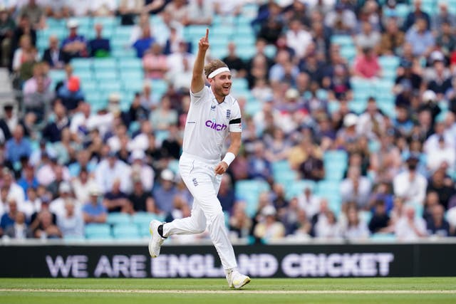 Stuart Broad wrapped up the New Zealand tail (PA)