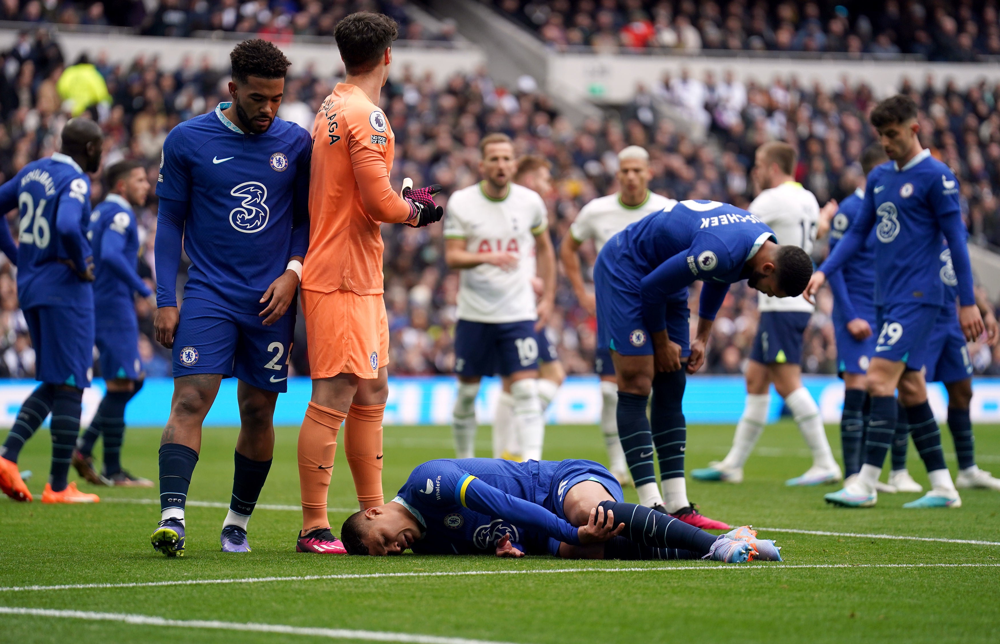 Tottenham vs Chelsea LIVE: Premier League latest score and goal updates after Thiago Silva injury | The Independent