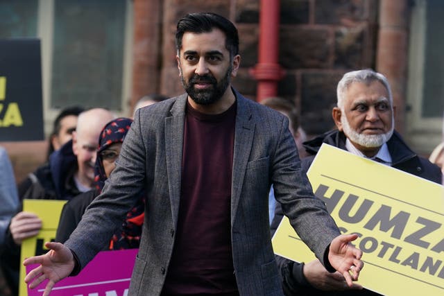 <p>Humza Yousaf has spoken of his frustration that the subject has dominated the SNP leadership contest</p>