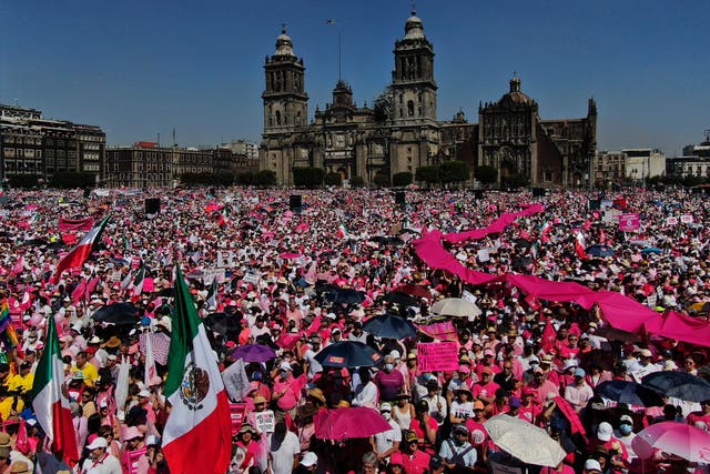 MÉXICO-PROTESTA