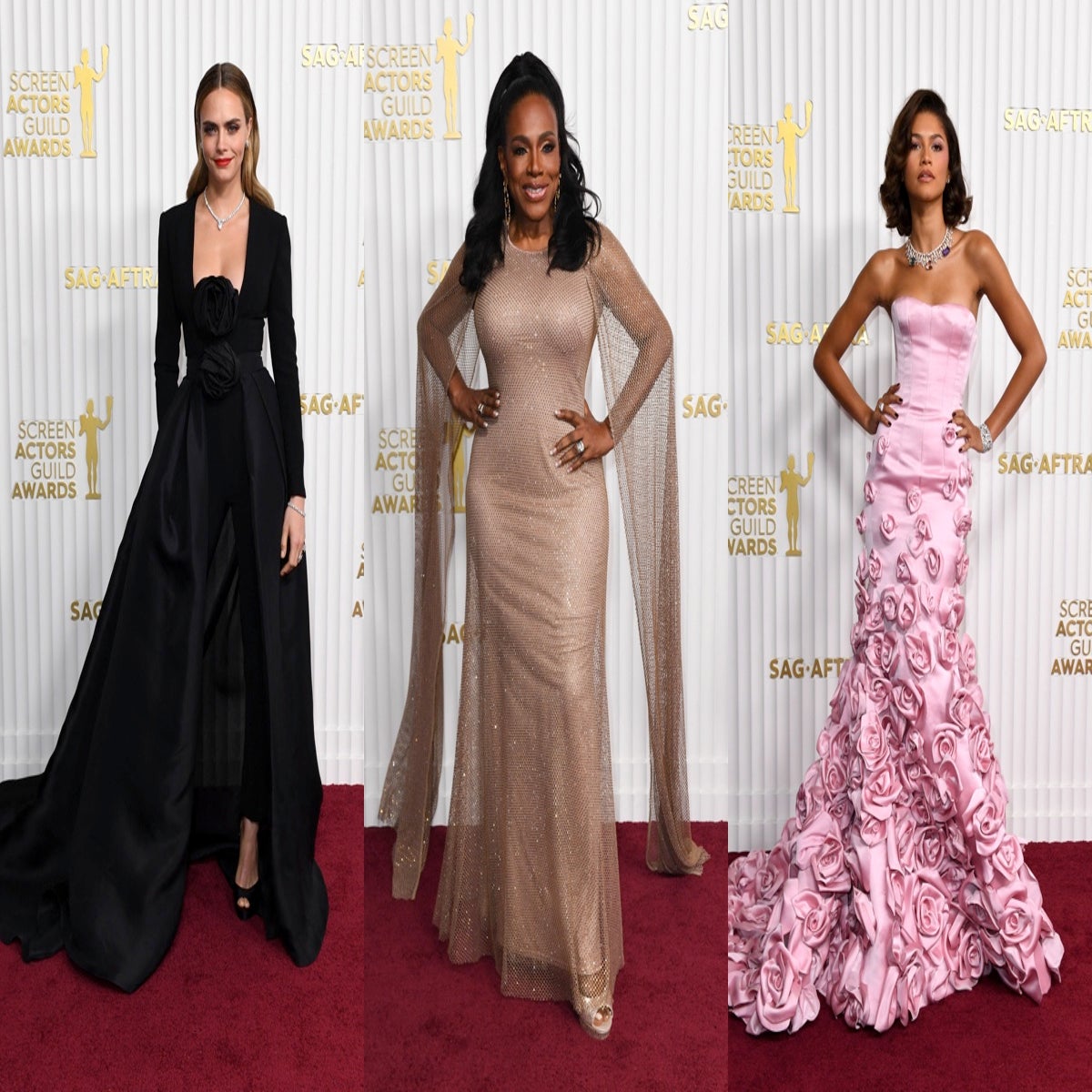 SAG Awards 2023: Best-dressed stars on the red carpet from Zendaya to  Meghann Fahy