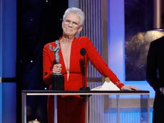 ‘I thought my life was over’: Jamie Lee Curtis cites ‘nepo baby’ status during SAG Awards speech