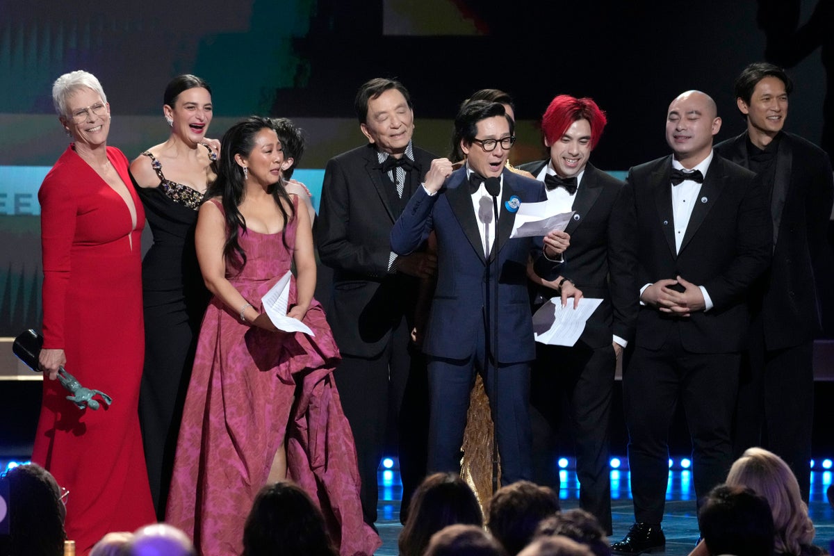Everything Everywhere All At Once sweeps away competition at 29th SAG awards