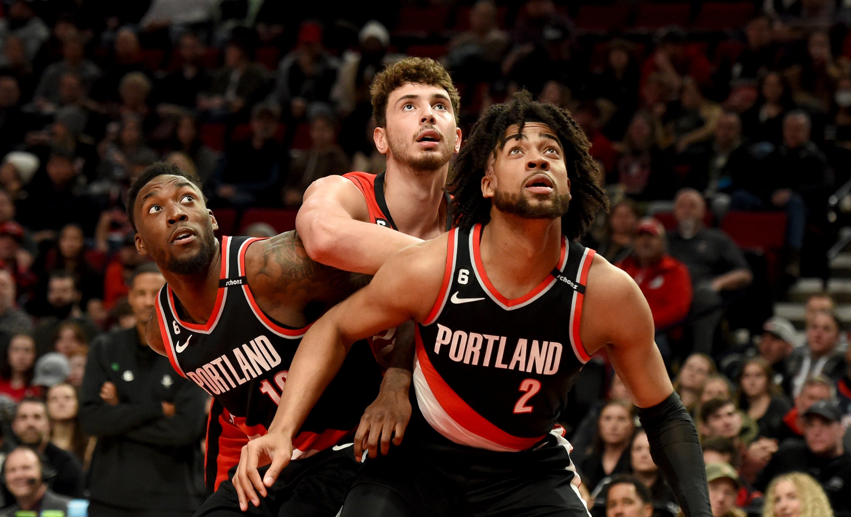 Rockets Trail Blazers Basketball