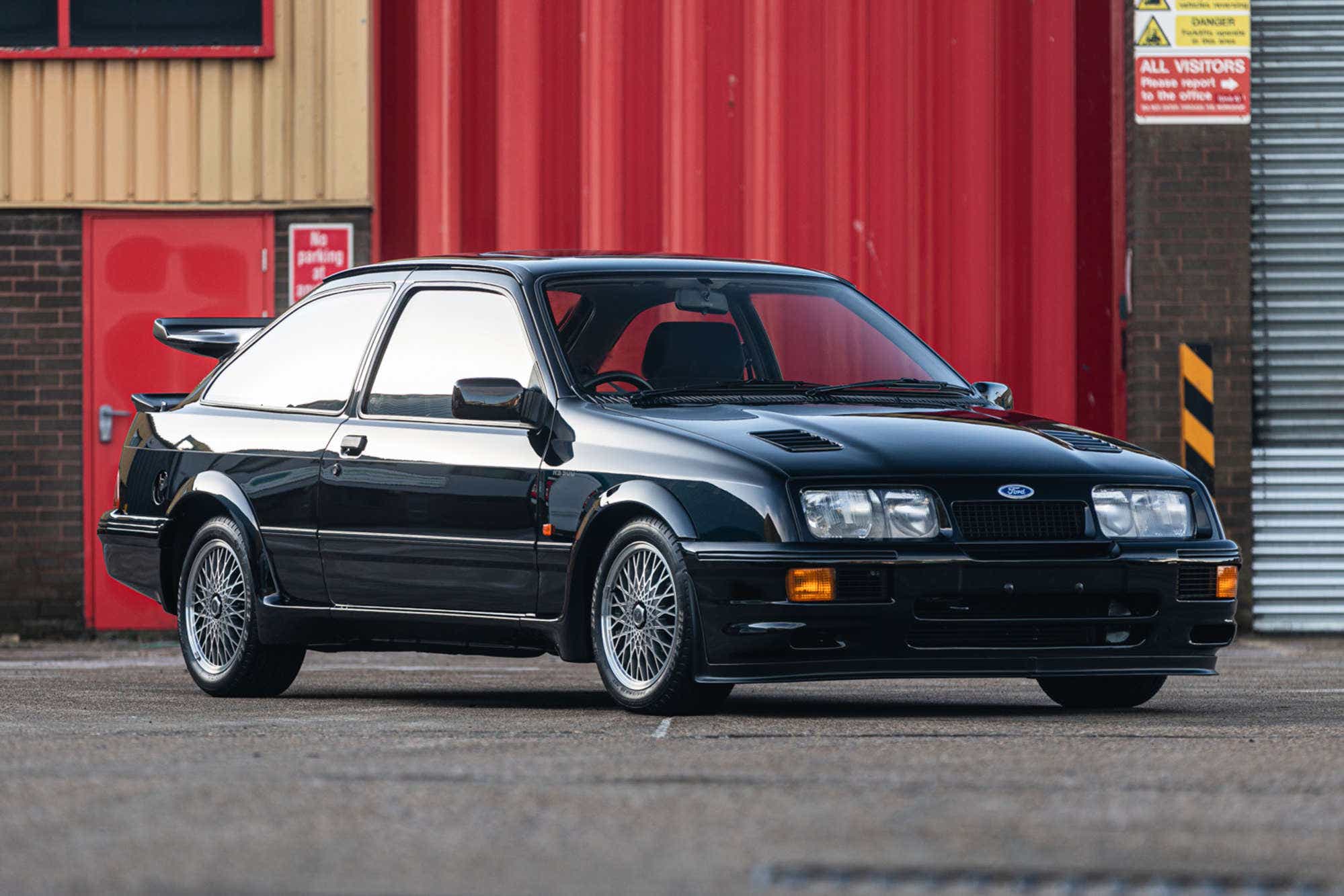 The Sierra Cosworth sold for almost £600,000. (Silverstone Auctions)