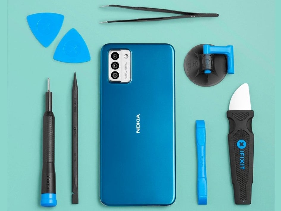 <p>Nokia partnered with iFixit for its new G22 smartphone with self-repair features</p>