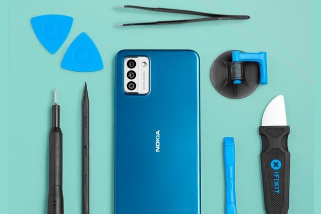 <p>Nokia partnered with iFixit for its new G22 smartphone with self-repair features</p>