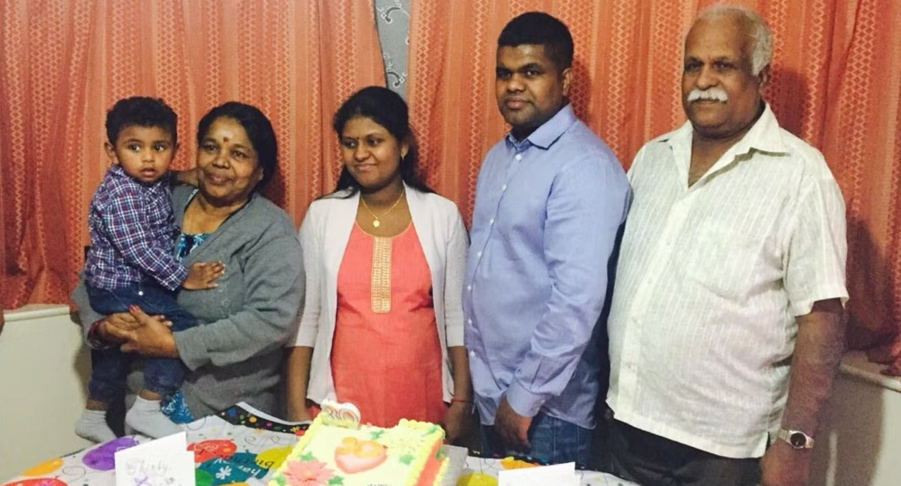 Susita Balasubranamiamm, husband and family