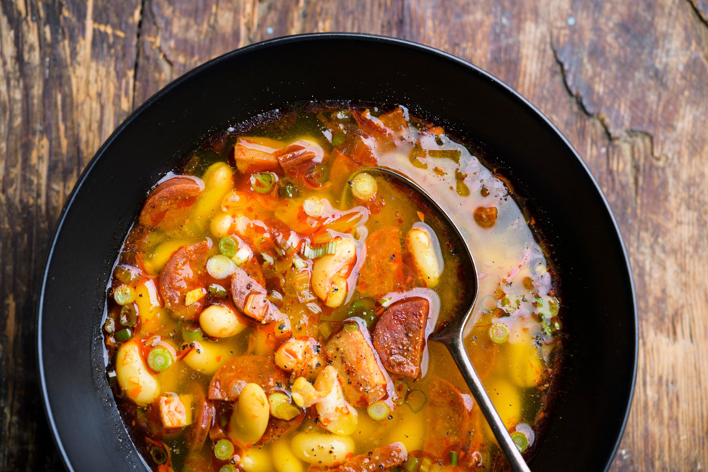 Food-MilkStreet- Spanish Chorizo, Ham and White Bean Stew