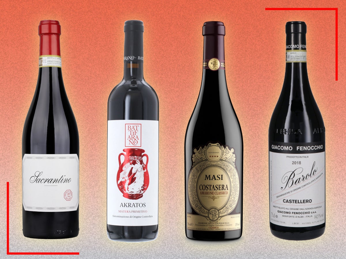 Best Italian red wines Barolo, cabernet sauvignon and | The Independent